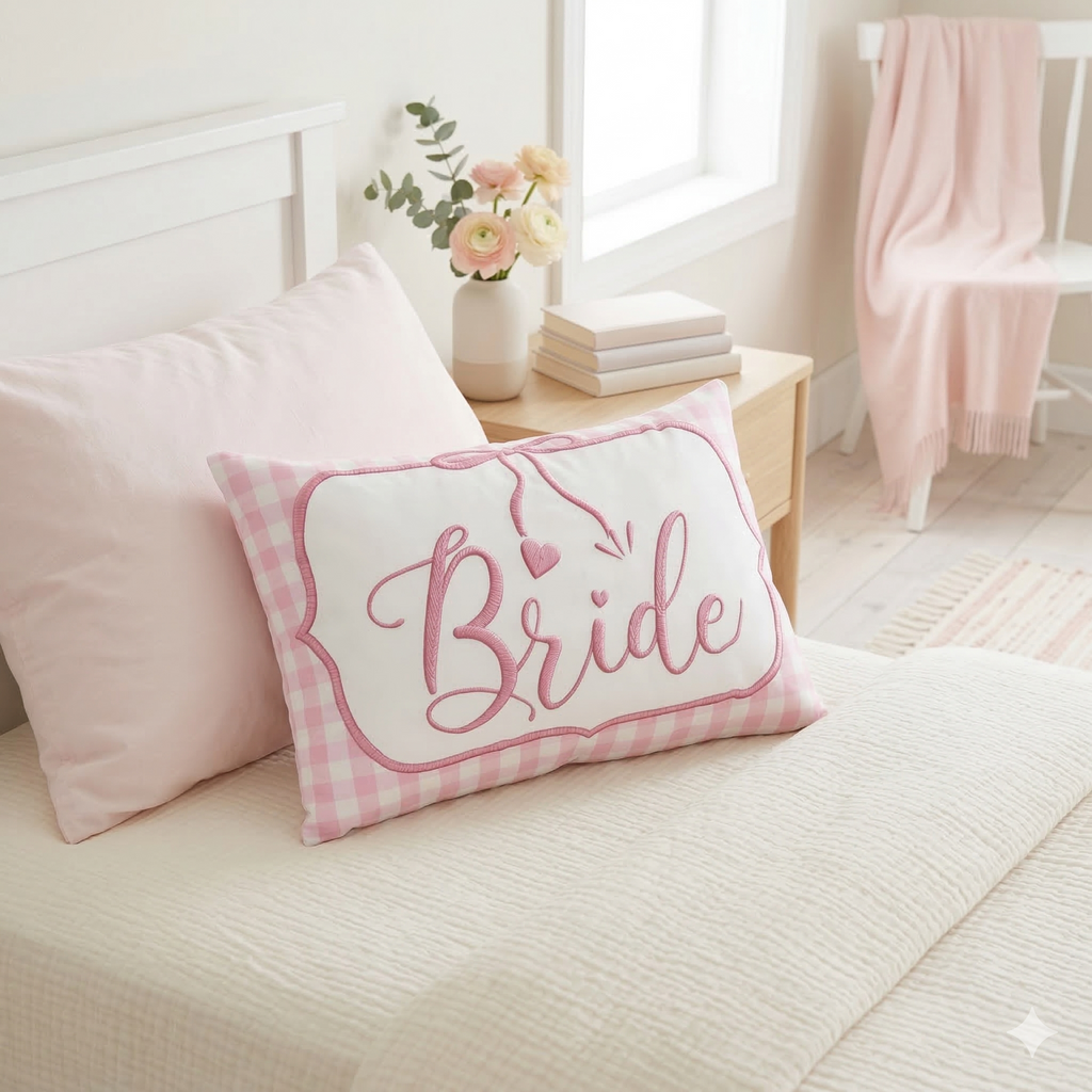 Bridal Era Pillow soft & Pink