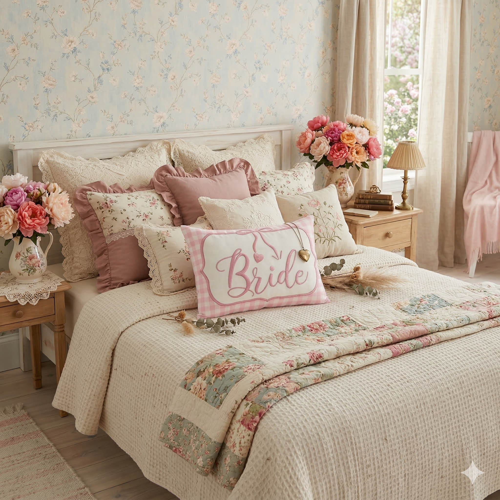 Bridal Era Pillow soft & Pink