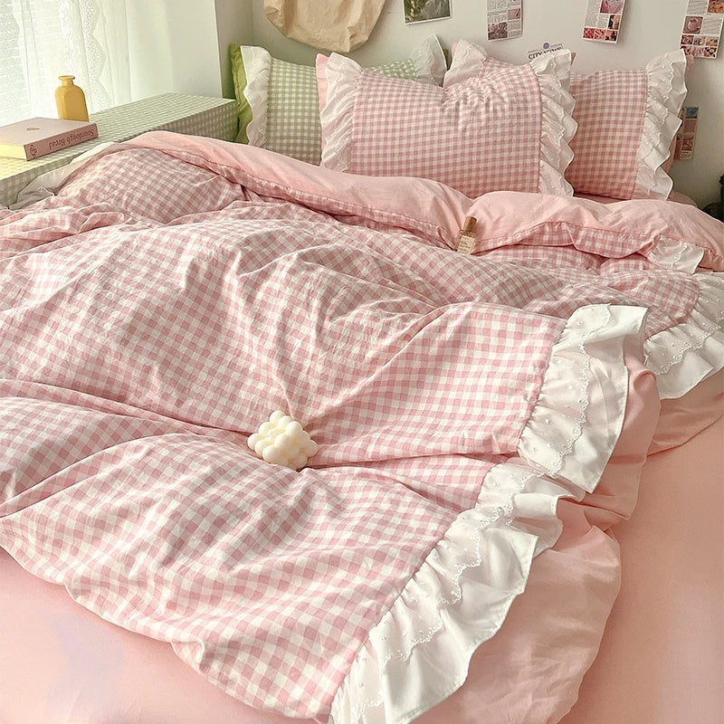 Korean 100% cotton bedding set
