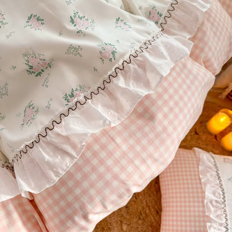 Korean 100% cotton bedding set