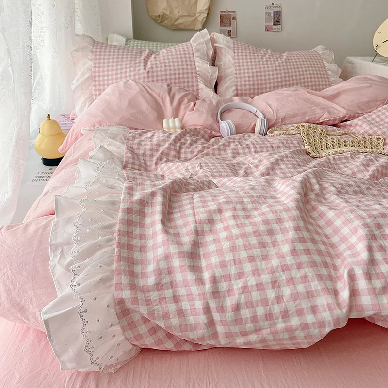 Korean 100% cotton bedding set