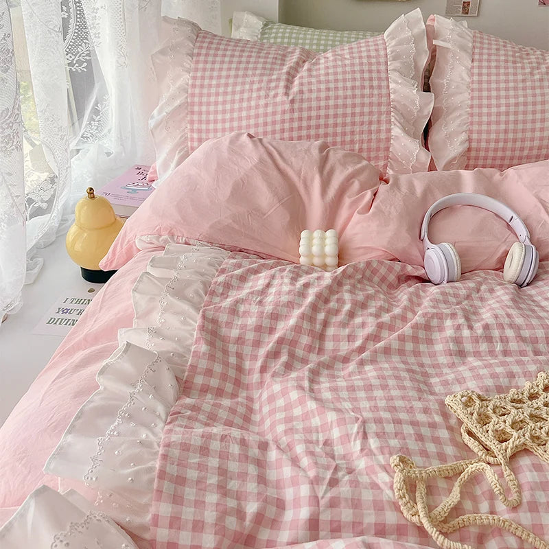 Korean 100% cotton bedding set