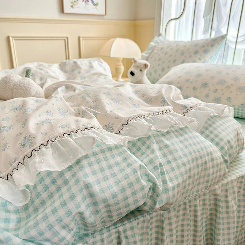 Korean 100% cotton bedding set