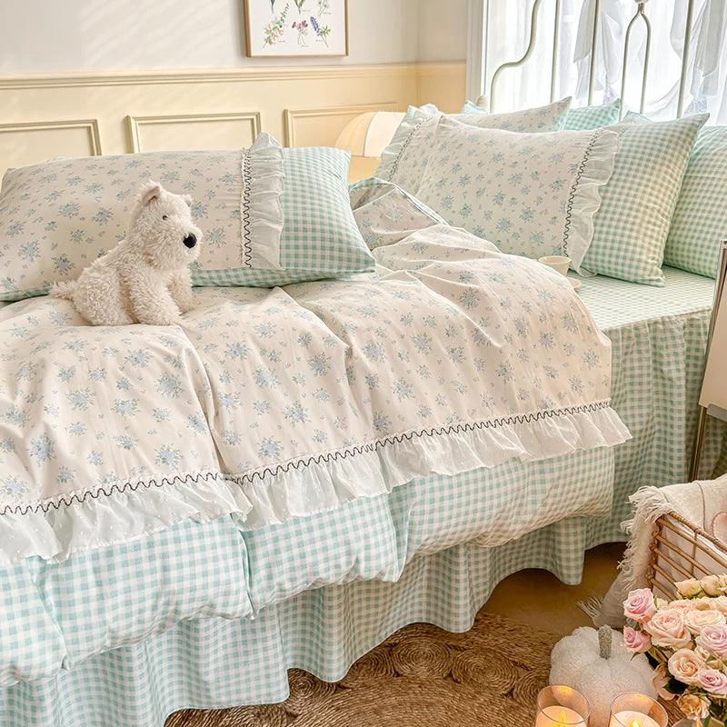 Korean 100% cotton bedding set