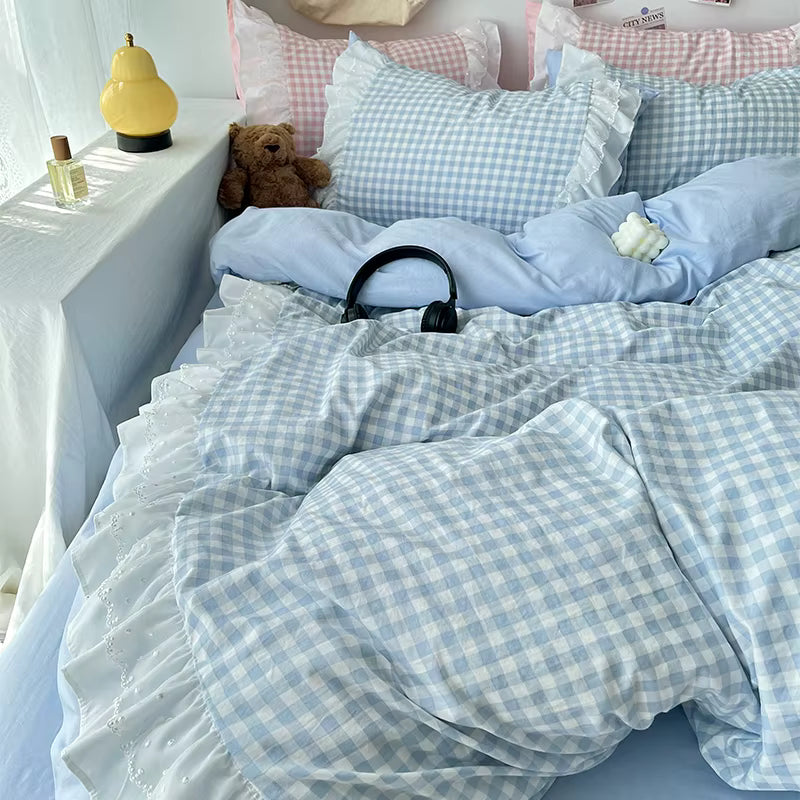 Korean 100% cotton bedding set